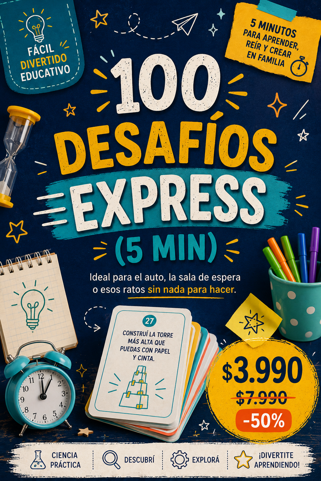 100 DESAFIOS EXPRES(5 MIN)