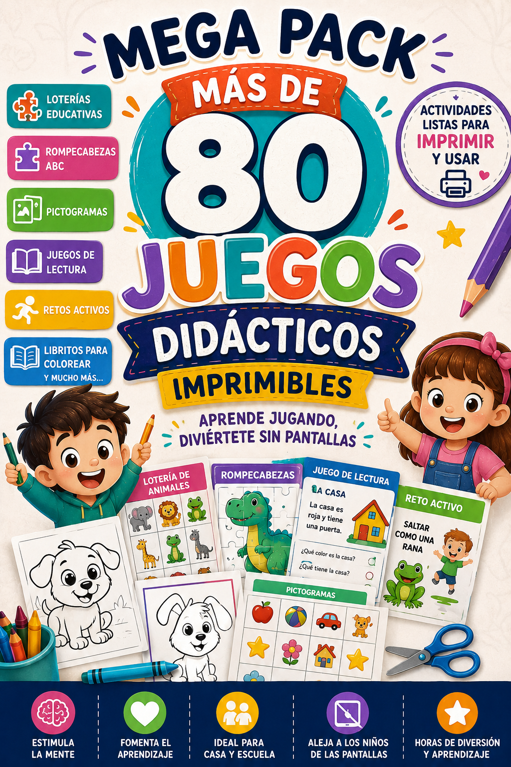 KIT ANTI PANTALLA PARA NIÑOS