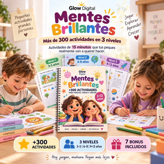 Mentes Brillantes™ + 7 BONOS de regalo